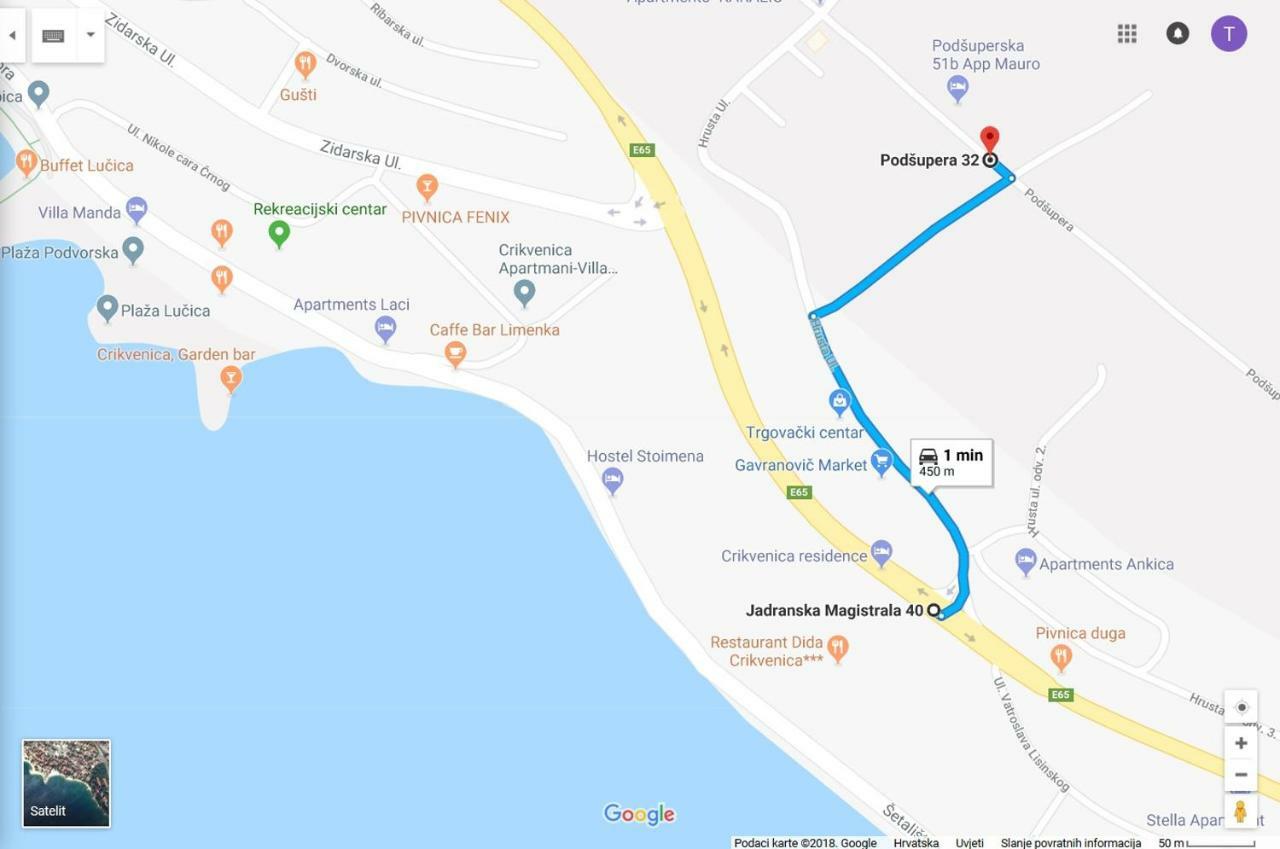Rentfox - Crikvenica Apartment Екстериор снимка
